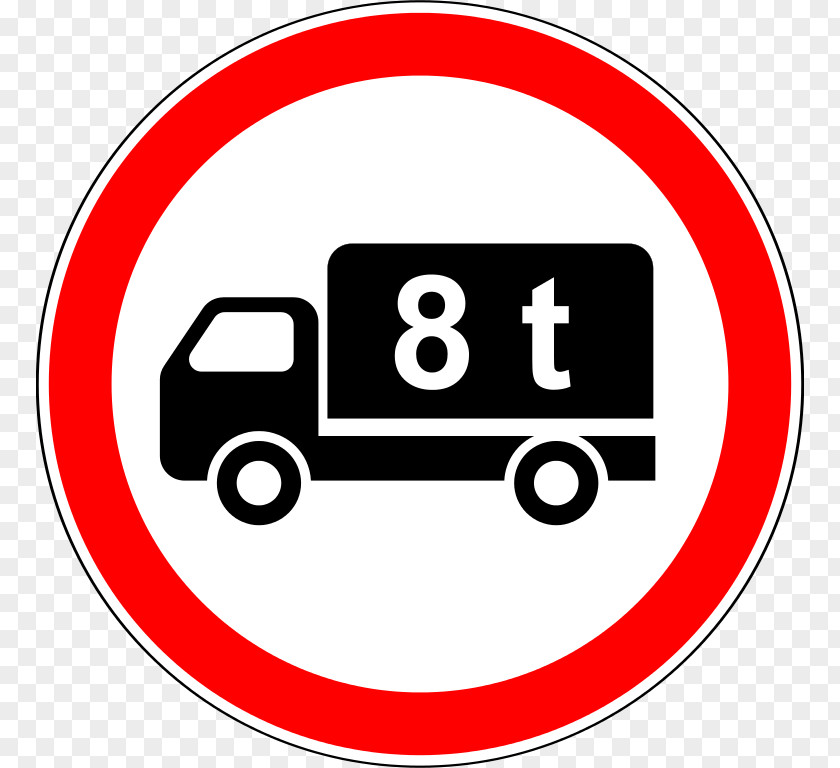 Truck Traffic Sign Regulatory Warning PNG