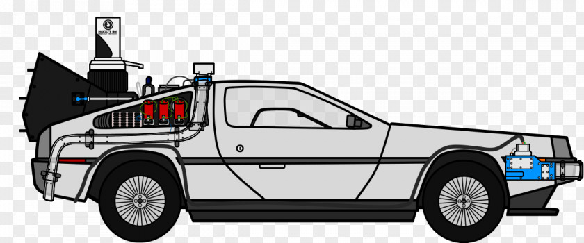 Accounting Period Cycle Concepts DeLorean DMC-12 Car Time Machine Clip Art PNG