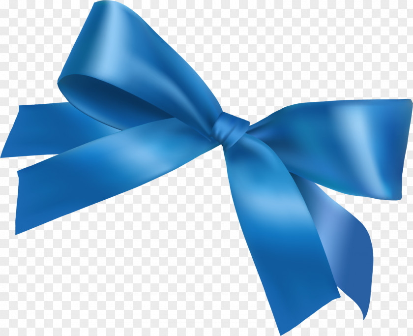 Beautiful Blue Bow Tie PNG