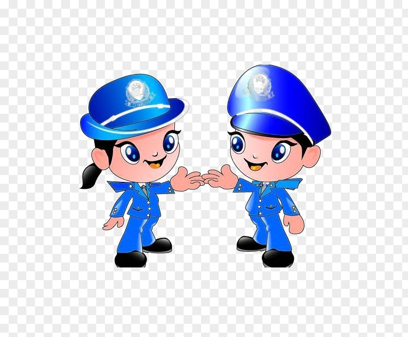 Cartoon Police Officer Peoples Of The Republic China Chinese Public Security Bureau PNG