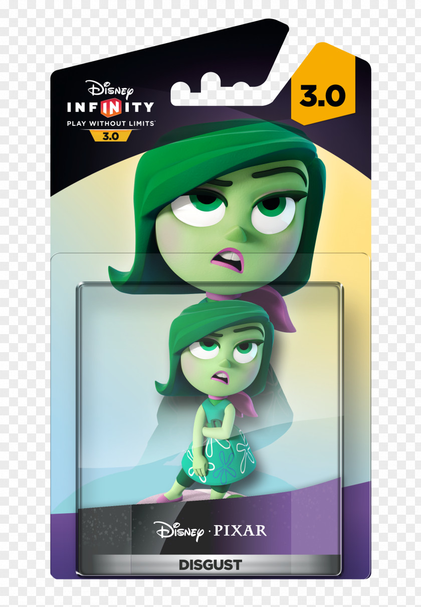 Disgusted Disney Infinity 3.0 Inside Out Infinity: Marvel Super Heroes Yoda PNG