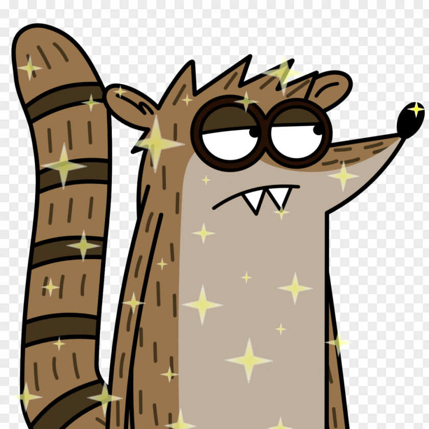 Raccoon Rigby Mordecai Drawing PNG