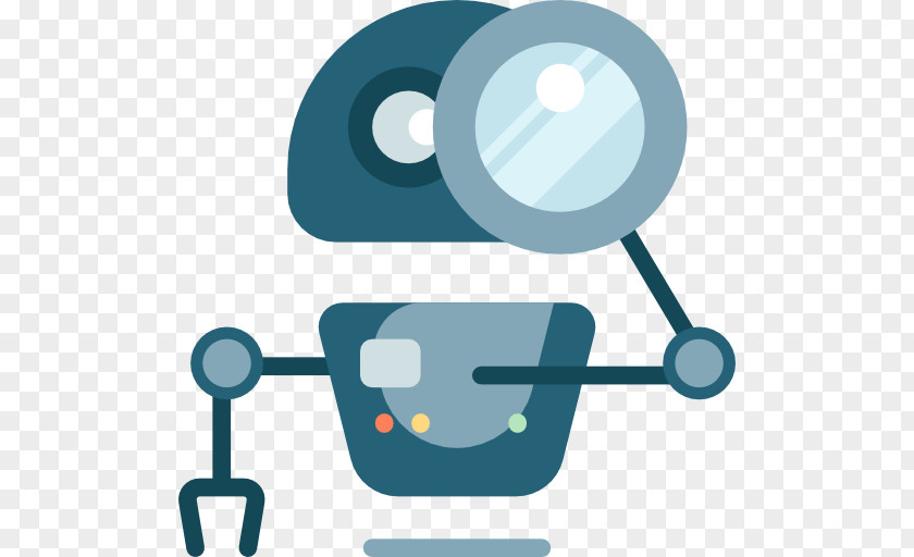 Robot Robotics Chatbot Magnifying Glass PNG