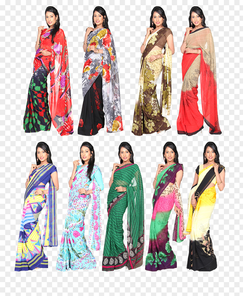 Satin Sari Textile Georgette Art Silk PNG