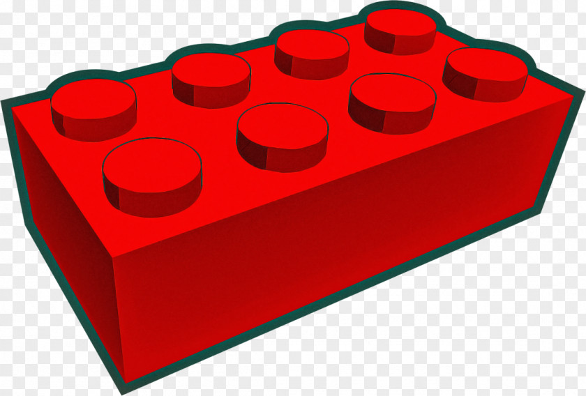 Toy Block Red Lego PNG