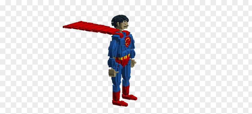 Lego Superman Superhero Boy Figurine Animated Cartoon PNG