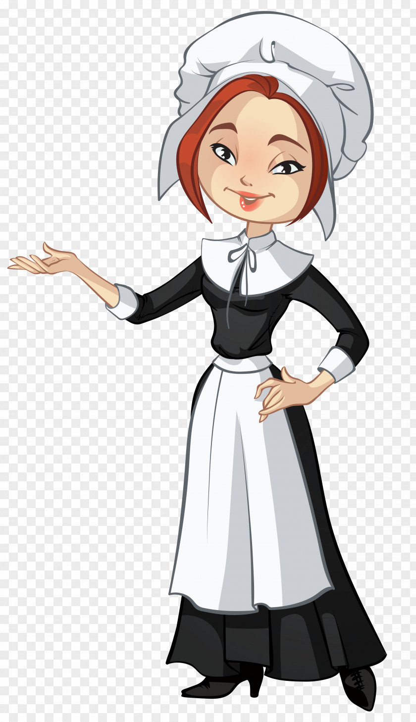 Transparent Female Pilgrim Clipart Pilgrims Clip Art PNG