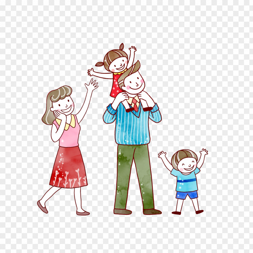 4 House Information Child Clip Art PNG