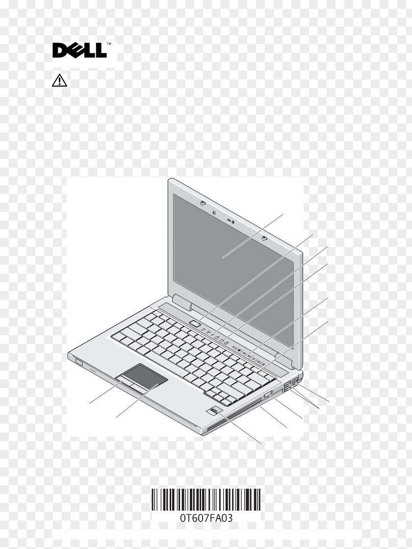 Laptop Dell Product Design PNG
