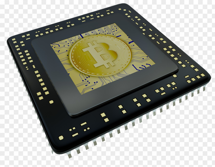 Bitcoin Cryptocurrency Microcontroller Mining Pool Application-specific Integrated Circuit PNG
