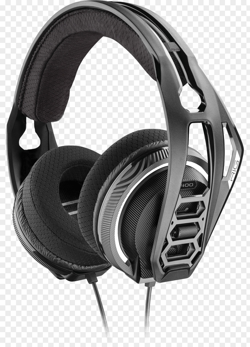 Headphones Xbox 360 Wireless Headset Plantronics RIG 400 800LX PNG