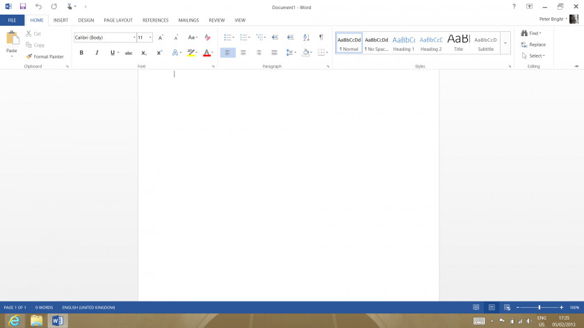 Microsoft Word Office 2013 Document Page Footer PNG