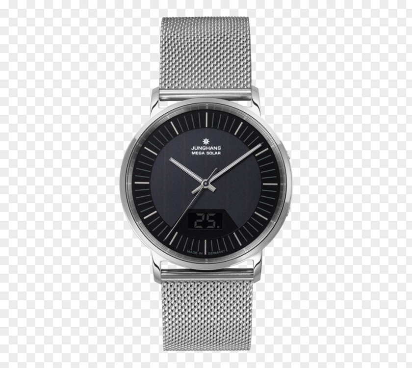 Watch Junghans Solar-powered Radio Clock Chronograph PNG