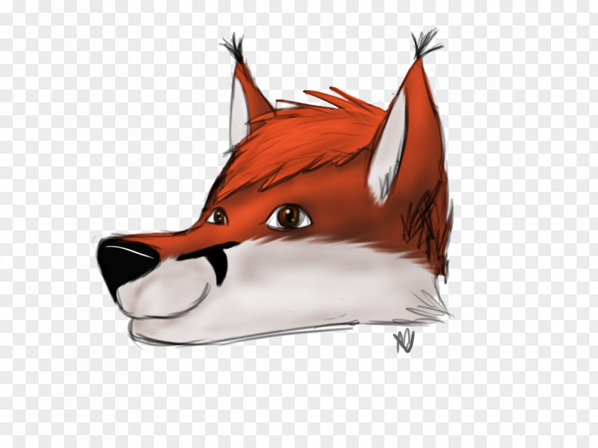 15 Min Red Fox Cartoon Character Snout PNG