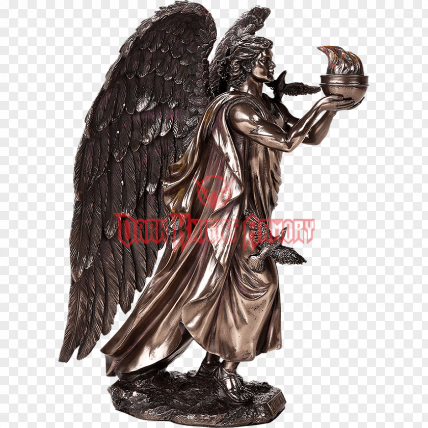 Angel Bronze Sculpture Gabriel Camael PNG