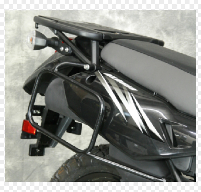 Car Motorcycle Fairing Saddlebag Kawasaki KLR650 Pannier PNG