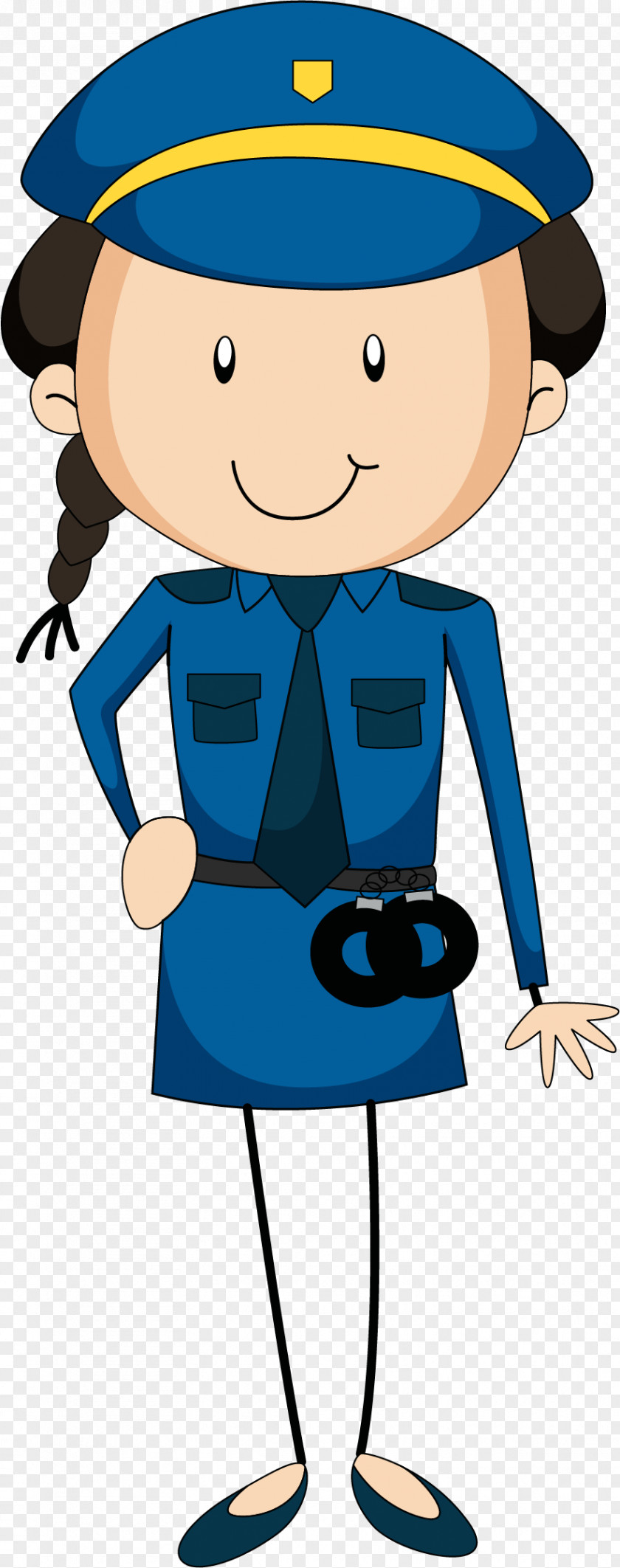 Cartoon Policewoman Royalty-free Stock Illustration PNG