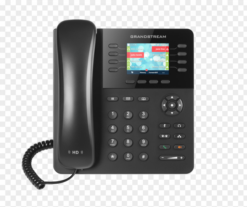 High-end Mobile Phones Grandstream Networks VoIP Phone Telephone Voice Over IP Session Initiation Protocol PNG