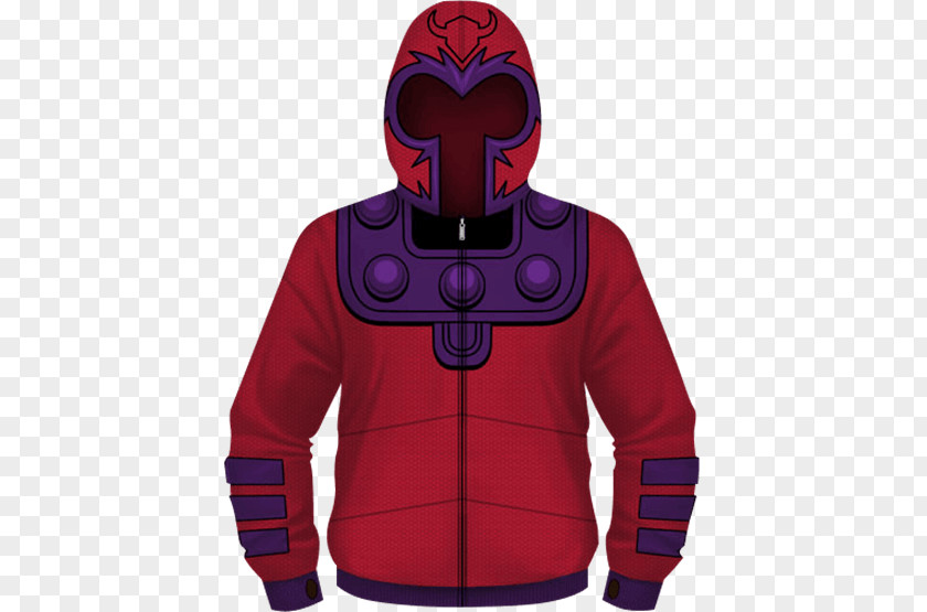 Magneto Hoodie Zipper Venom Clothing Sweater PNG