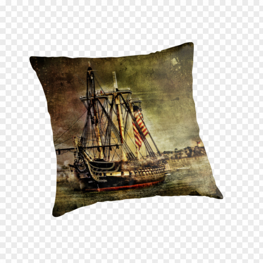 Pillow Throw Pillows USS Constitution Cushion United States Navy PNG