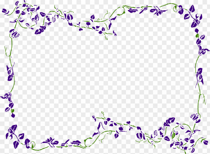 Purple Frame Flower Lavender Rose Clip Art PNG