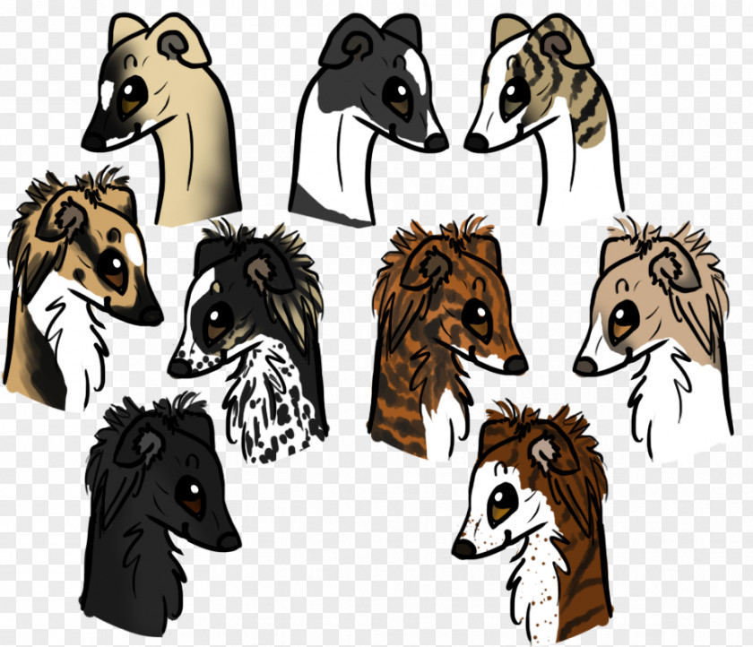 Whippet Dog Breed Italian Greyhound Snout PNG