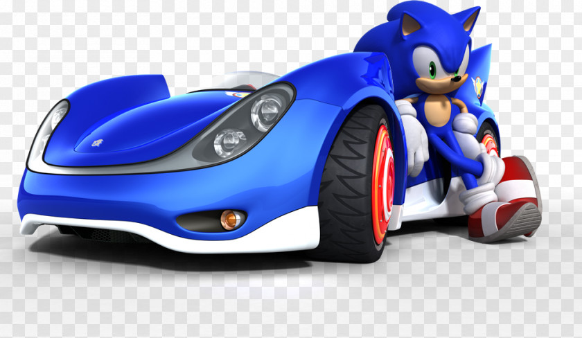 Foto Sonik Racing Sonic & Sega All-Stars Transformed Unleashed The Hedgehog 2 Video Games PNG