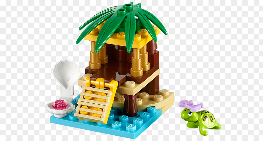LEGO Friends Animals 41018 Turtle's Little Oasis 41118 Heartlake Supermarket Paradise PNG