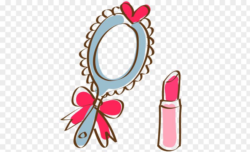 Lipstick Mirror Icon PNG