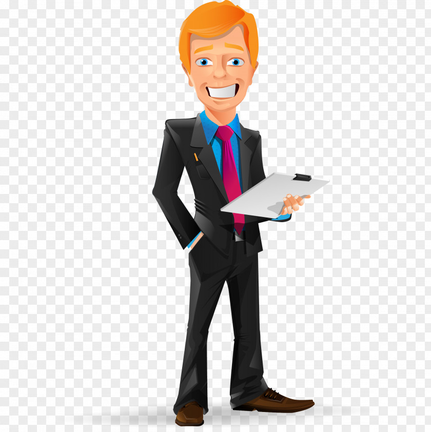 Vector Business People Businessperson Cartoon PNG