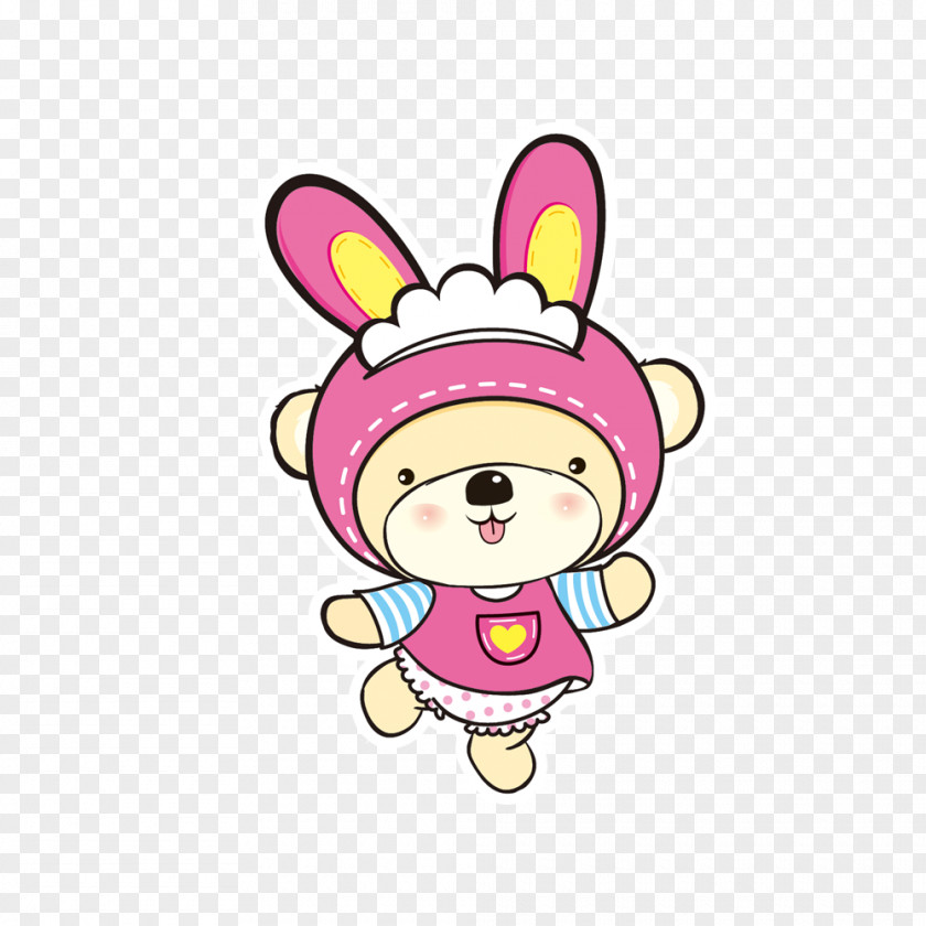 Cartoon Rabbit Drawing PNG