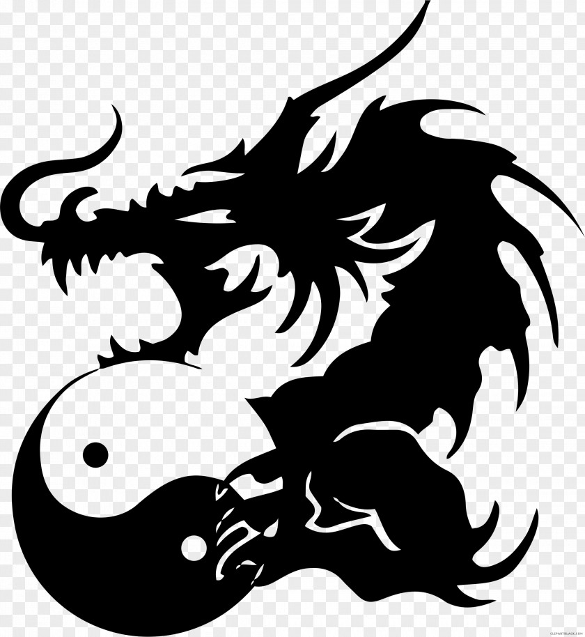 China Chinese Dragon Yin And Yang Japanese PNG
