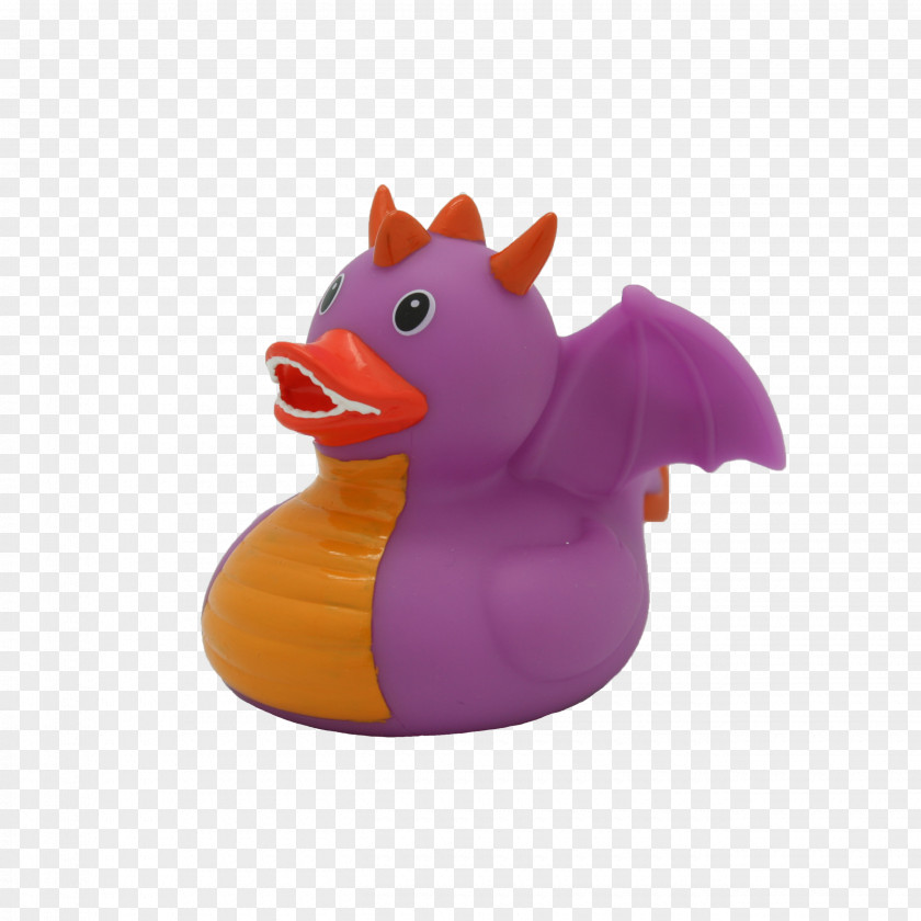 Duck Rubber Bath Dragon Toy PNG
