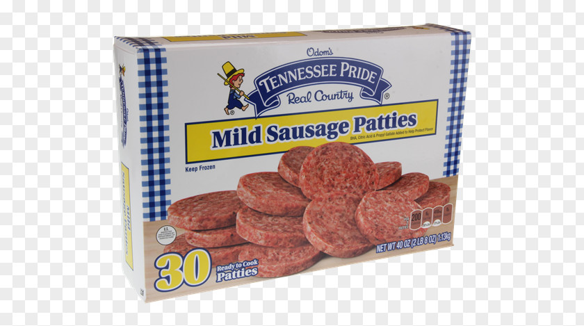 Sausage Patties Odom's Tennessee Pride USDA Commodity Luncheon Meat Flavor Patty PNG