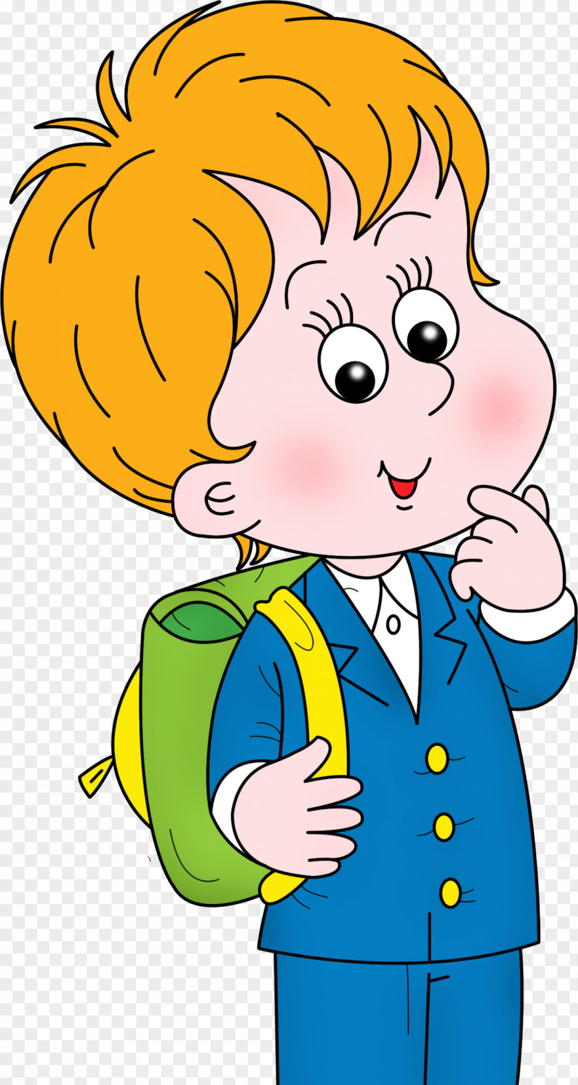 School Child Boy Clip Art PNG