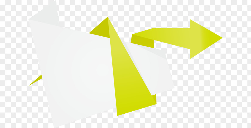 Vector Gray Green Arrow Origami Logo Brand Angle Font PNG