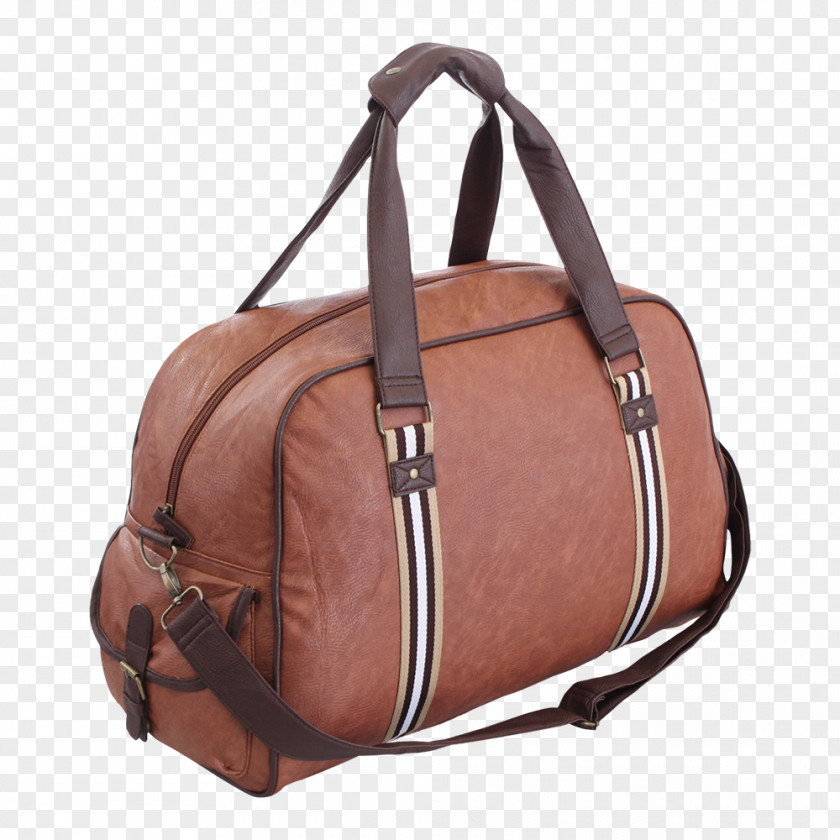 Bag Handbag Leather Duffel Bags Hand Luggage PNG