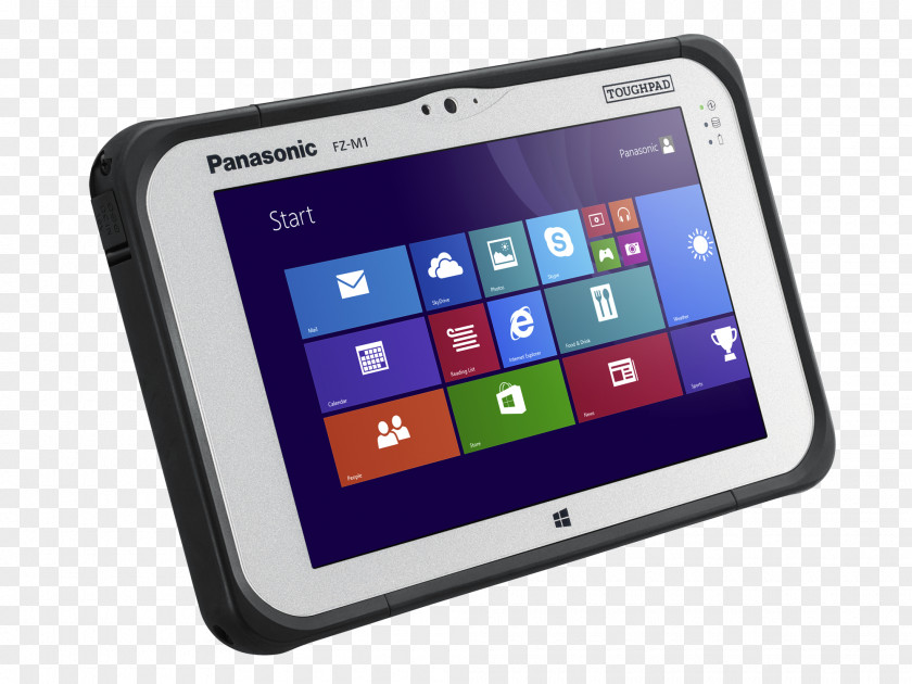 Laptop Panasonic Toughpad FZ-M1 Microsoft Tablet PC Toughbook PNG