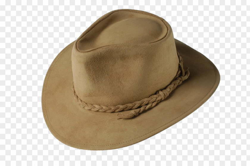 Suede Leather Fedora Hat Nubuck PNG