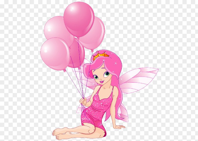 Baby Pink Fairy Clip Art PNG