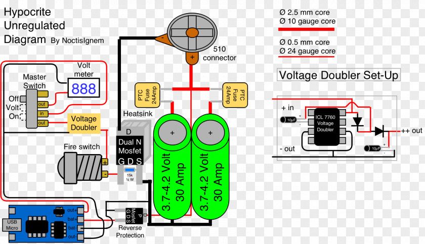 Led Circuit MOSFET Wiring Diagram Field-effect Transistor Voltmeter PNG