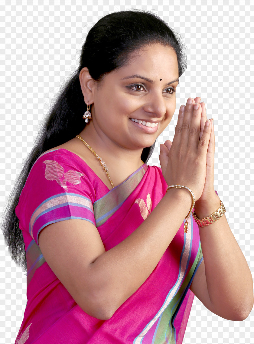 Magenta Smile K Kavitha Gesture PNG