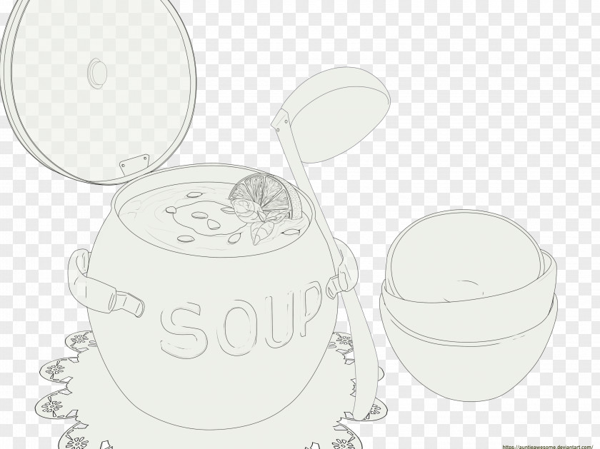Pumpkin Soup Material Pattern PNG