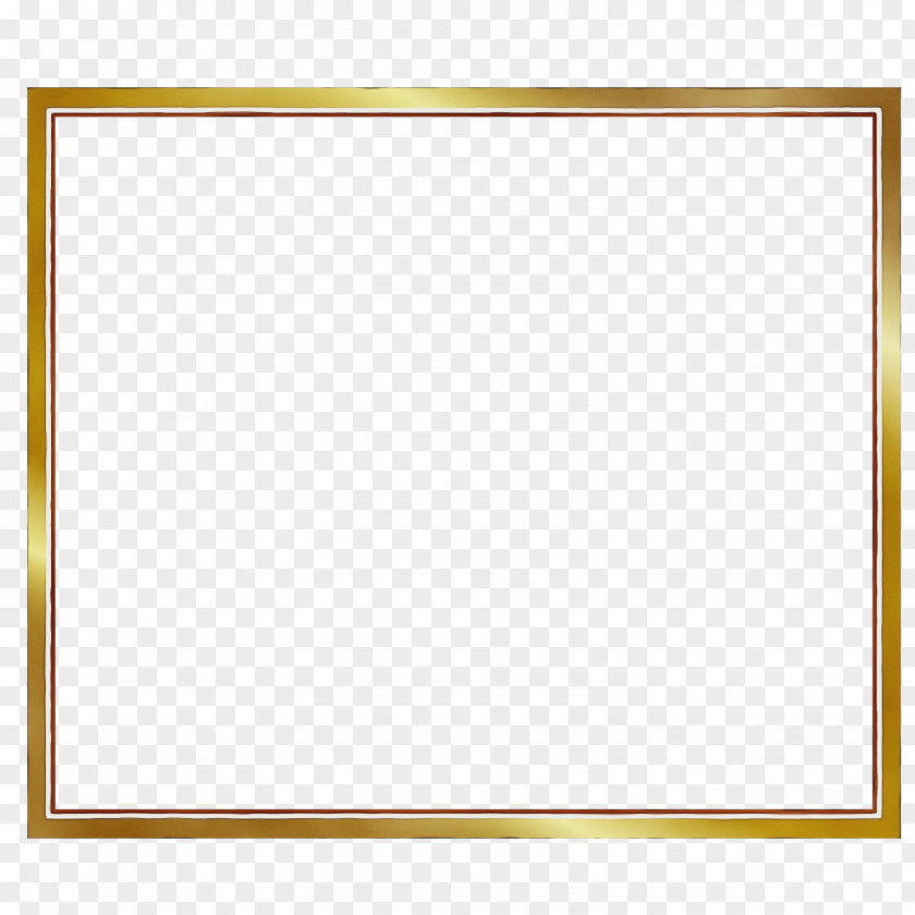 Rectangle Picture Frame White Background PNG