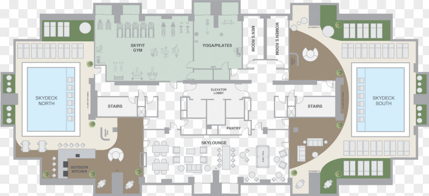 House SkyHouse Buckhead Floor Plan PNG