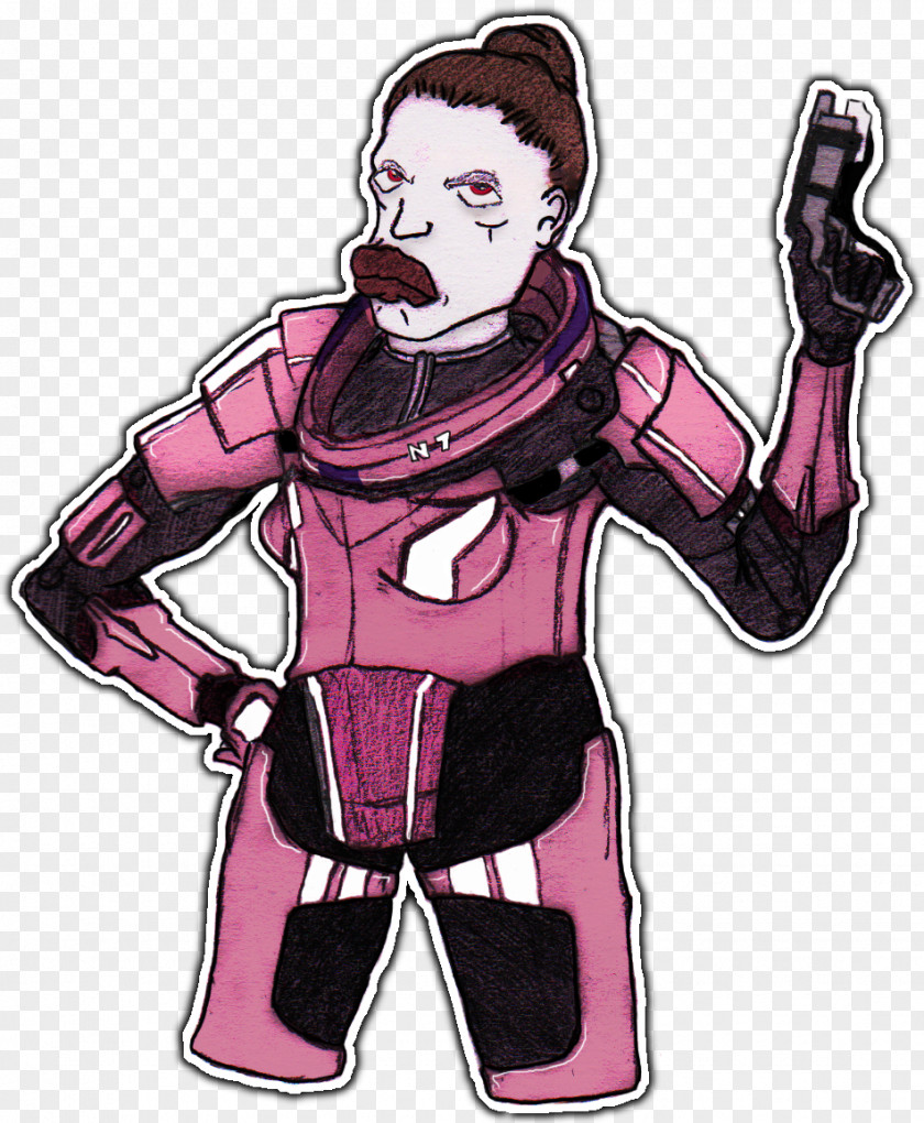 Mass Effect Fiction Cartoon Character PNG