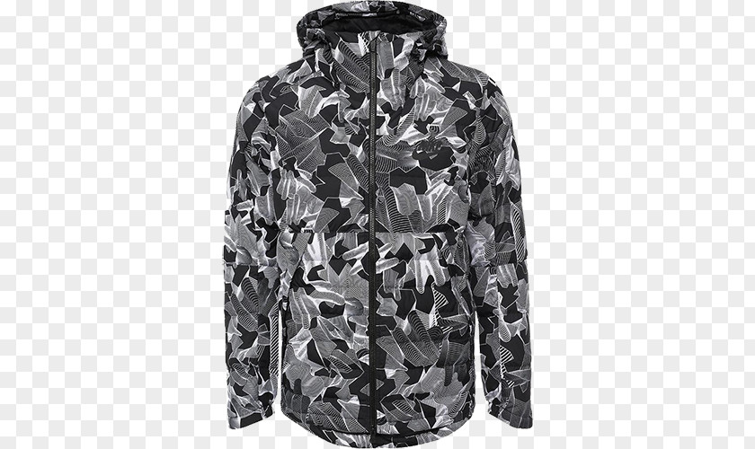 Nike Jacket With Hood Hoodie Outerwear Clothing PNG