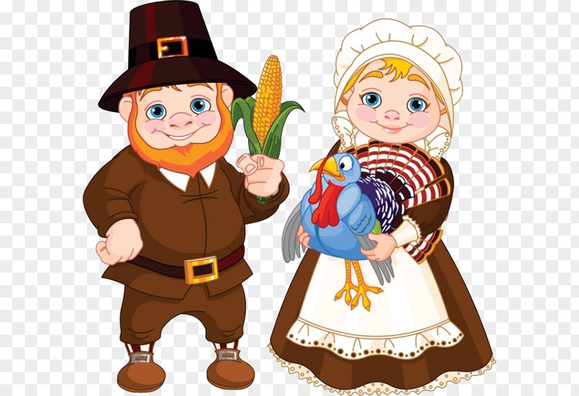 Free To Pull The Couple Pilgrim Royalty-free Clip Art PNG