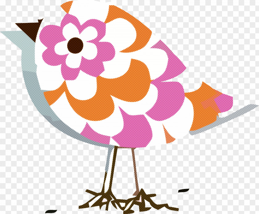 Pink Bird PNG