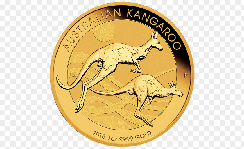 Platinum Nuggets Perth Mint Australian Gold Nugget Bullion Coin Kangaroo PNG